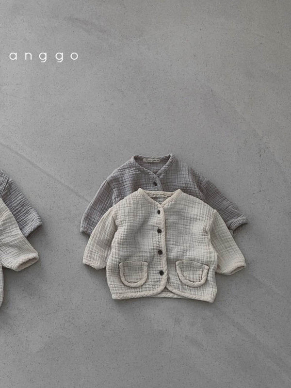 WAFFLE CARDIGAN