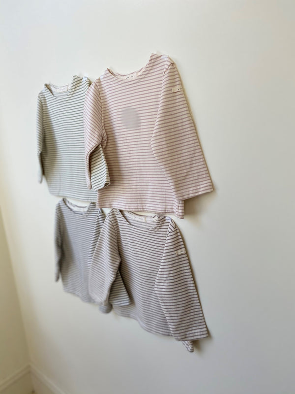 STRIPED LONG SLEEVED TEE